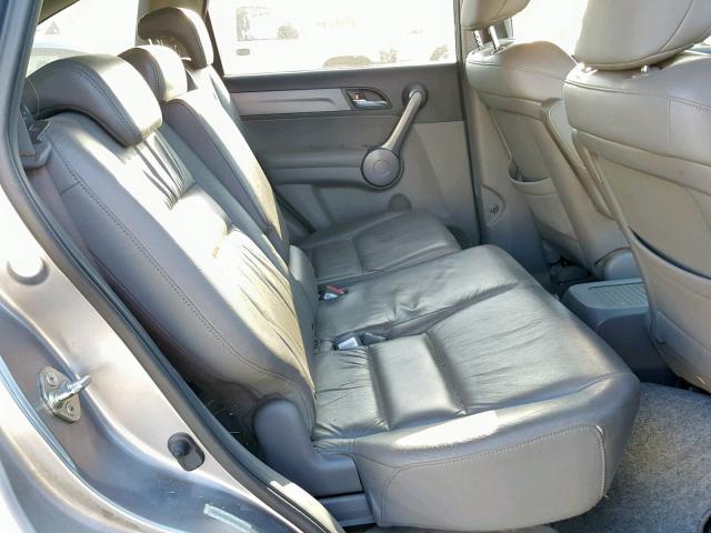 JHLRE38728C054716 - 2008 HONDA CR-V EXL SILVER photo 6