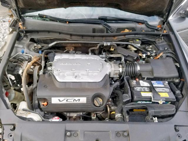 1HGCP36829A003613 - 2009 HONDA ACCORD EXL GRAY photo 7