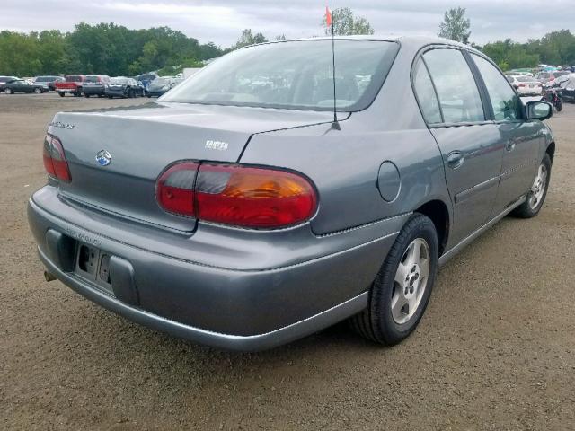 1G1NE52J43M662924 - 2003 CHEVROLET MALIBU LS GRAY photo 4