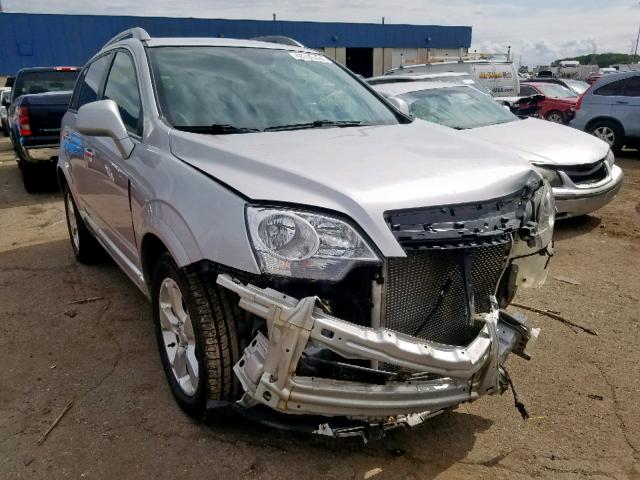 3GNAL3EK3ES663691 - 2014 CHEVROLET CAPTIVA LT SILVER photo 1