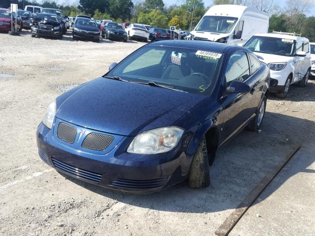 1G2AL18HX97227247 - 2009 PONTIAC G5 BLUE photo 2