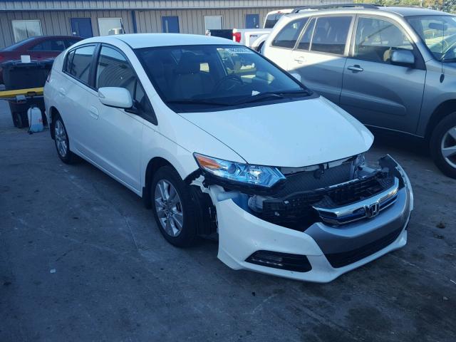 JHMZE2H70ES000841 - 2014 HONDA INSIGHT EX WHITE photo 1