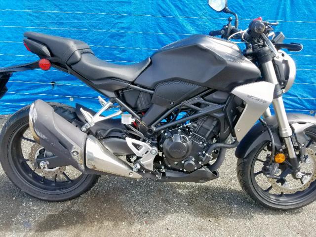 MLHNC5503K5001245 - 2019 HONDA CBF300 N BLACK photo 9