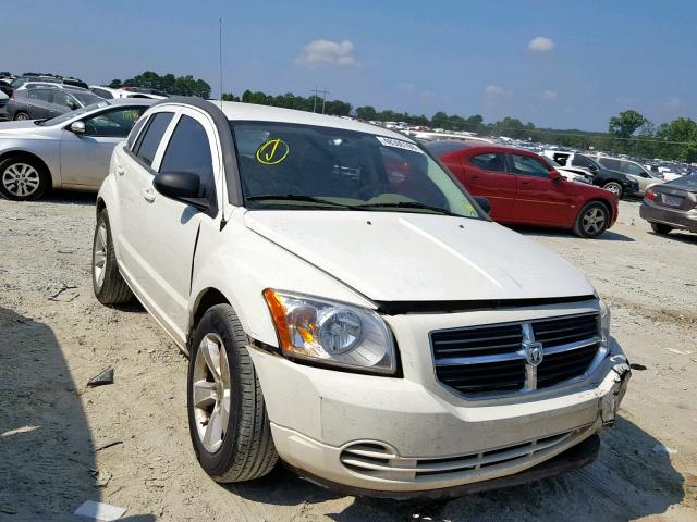 1B3HB48A29D259095 - 2009 DODGE CALIBER SX WHITE photo 1