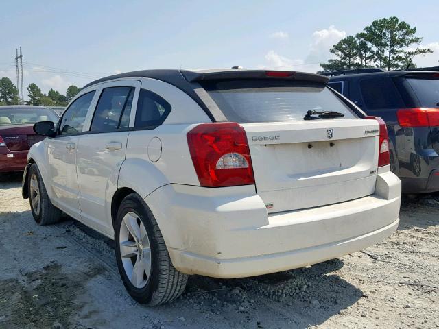 1B3HB48A29D259095 - 2009 DODGE CALIBER SX WHITE photo 3