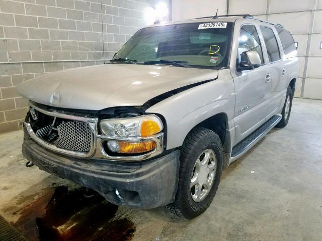 1GKFK66U84J252021 - 2004 GMC YUKON XL D TAN photo 2