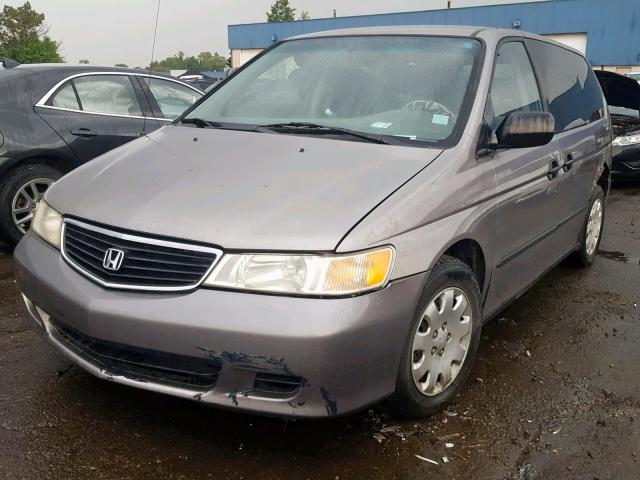 2HKRL1858YH587132 - 2000 HONDA ODYSSEY LX CHARCOAL photo 2