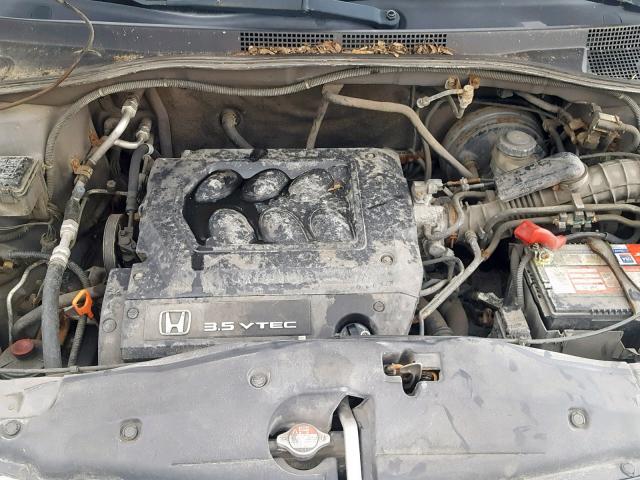 2HKRL1858YH587132 - 2000 HONDA ODYSSEY LX CHARCOAL photo 7