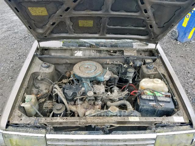 JN1PB11S3GU156229 - 1986 NISSAN SENTRA BROWN photo 7
