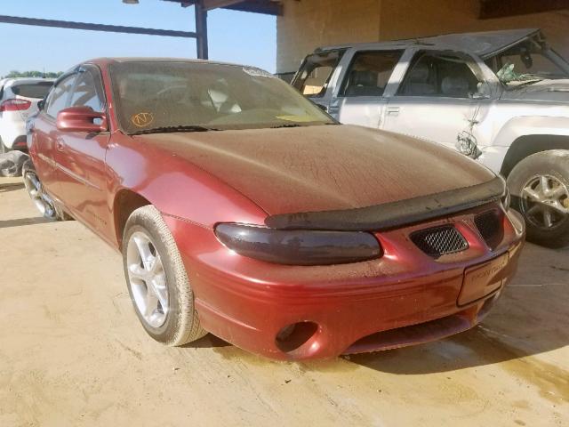 1G2WK52J12F178463 - 2002 PONTIAC GRAND PRIX MAROON photo 1