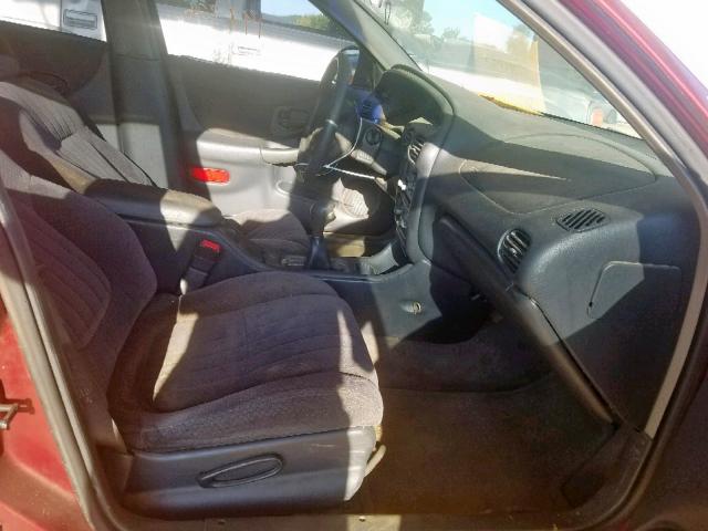 1G2WK52J12F178463 - 2002 PONTIAC GRAND PRIX MAROON photo 5