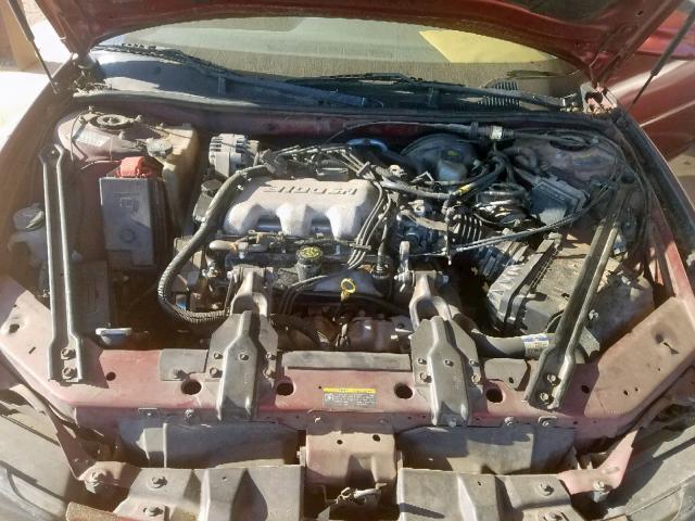 1G2WK52J12F178463 - 2002 PONTIAC GRAND PRIX MAROON photo 7