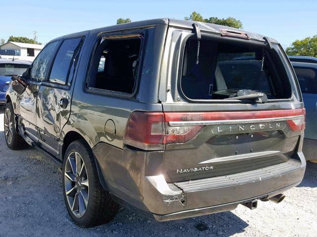 5LMJJ2KT3HEL01213 - 2017 LINCOLN NAVIGATOR BLACK photo 3