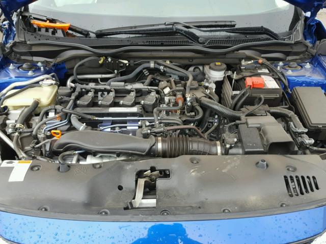 JHMFC1F70JX015665 - 2018 HONDA CIVIC EXL BLUE photo 7