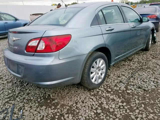 1C3LC46K07N522861 - 2007 CHRYSLER SEBRING BLUE photo 4