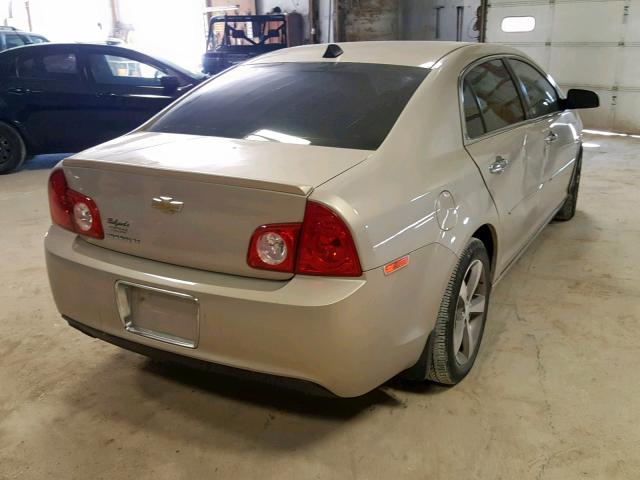 1G1ZC5E04CF229571 - 2012 CHEVROLET MALIBU 1LT 金色 照片 4