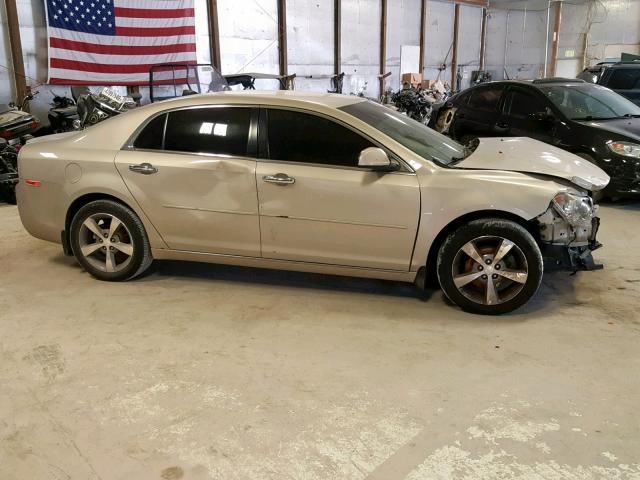 1G1ZC5E04CF229571 - 2012 CHEVROLET MALIBU 1LT 金色 照片 9