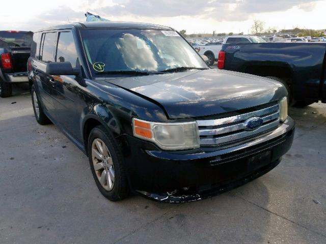 2FMDK51C49BA21216 - 2009 FORD FLEX SE BLACK photo 1