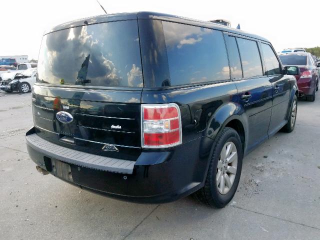 2FMDK51C49BA21216 - 2009 FORD FLEX SE BLACK photo 4