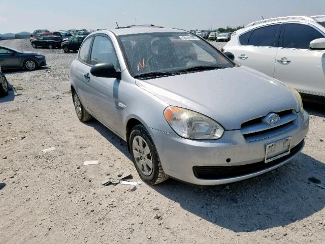 KMHCM36C38U064859 - 2008 HYUNDAI ACCENT GS SILVER photo 1