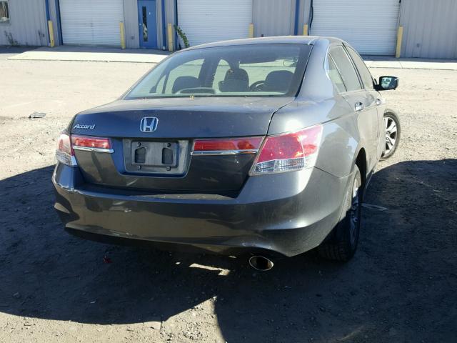 1HGCP2F45CA047152 - 2012 HONDA ACCORD LXP GRAY photo 4