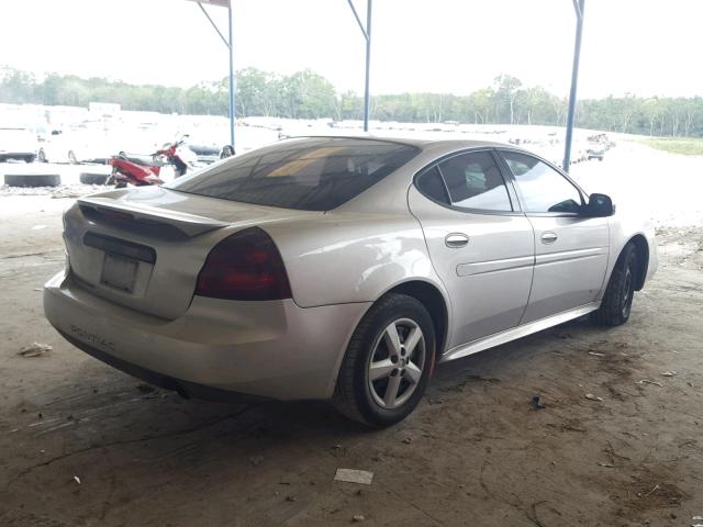 2G2WP522251228695 - 2005 PONTIAC GRAND PRIX SILVER photo 4