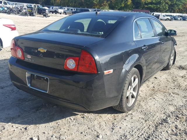 1G1ZC5E17BF392996 - 2011 CHEVROLET MALIBU 1LT BLACK photo 4