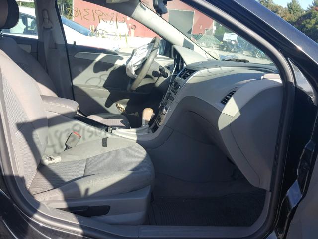 1G1ZC5E17BF392996 - 2011 CHEVROLET MALIBU 1LT BLACK photo 5