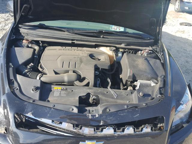 1G1ZC5E17BF392996 - 2011 CHEVROLET MALIBU 1LT BLACK photo 7