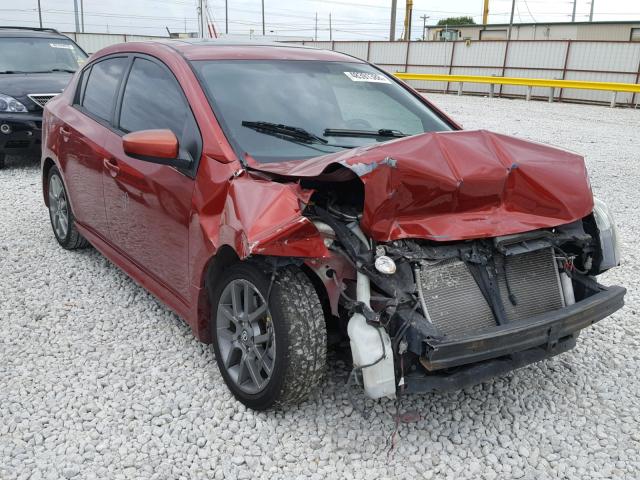 3N1CB6AP4BL612717 - 2011 NISSAN SENTRA SE- RED photo 1