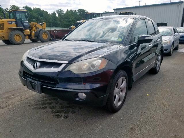 5J8TB18289A003045 - 2009 ACURA RDX BLACK photo 2