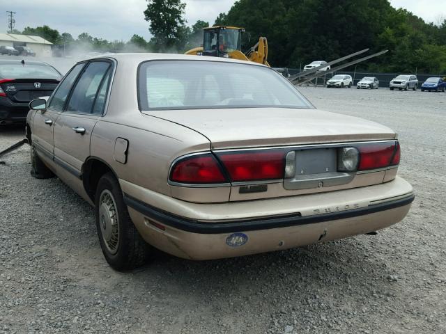 1G4HP52K0XH454332 - 1999 BUICK LESABRE CU GOLD photo 3