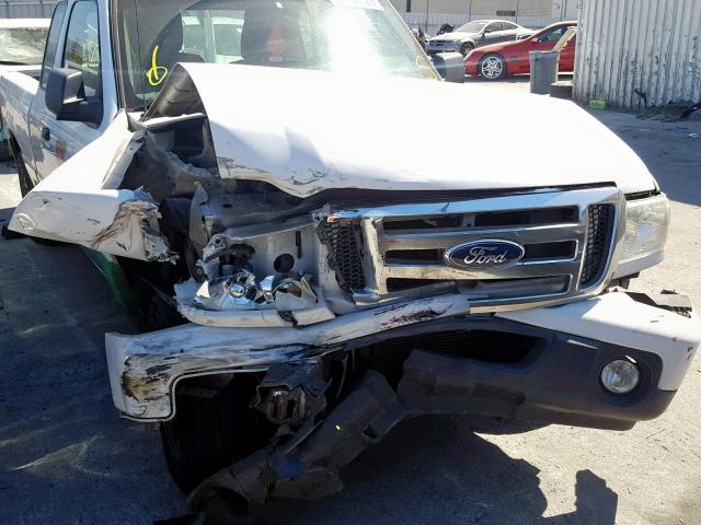 1FTKR1EDXBPA72477 - 2011 FORD RANGER SUP WHITE photo 9