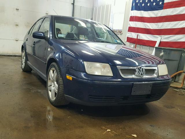 3VWSE69M53M137243 - 2003 VOLKSWAGEN JETTA GLS BLUE photo 1