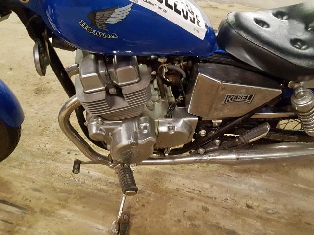 JH2MC1301GK110992 - 1986 HONDA CMX250 C BLUE photo 7