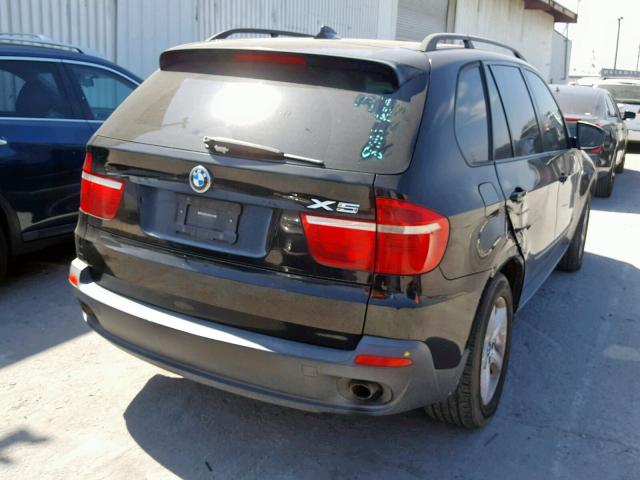 5UXFE43598L028415 - 2008 BMW X5 3.0I BLACK photo 4