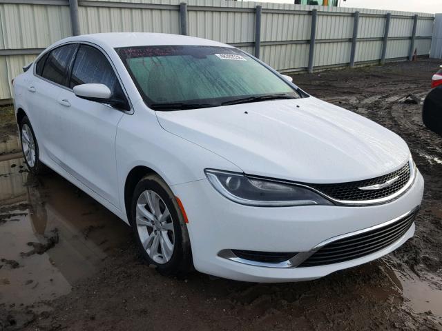 1C3CCCAB0GN121019 - 2016 CHRYSLER 200 LIMITE WHITE photo 1