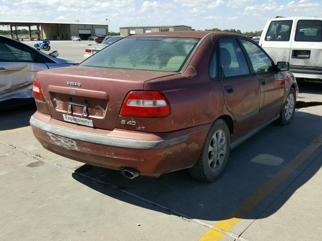 YV1VS29521F723206 - 2001 VOLVO S40 1.9T RED photo 4