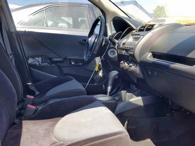 JHMGD386X7S014854 - 2007 HONDA FIT S 灰色 照片 5