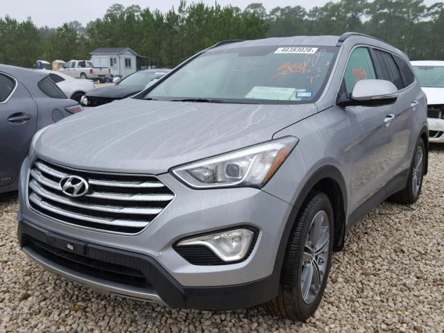 KM8SN4HF6GU155953 - 2016 HYUNDAI SANTA FE S SILVER photo 2