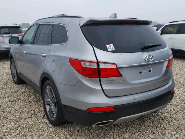 KM8SN4HF6GU155953 - 2016 HYUNDAI SANTA FE S SILVER photo 3