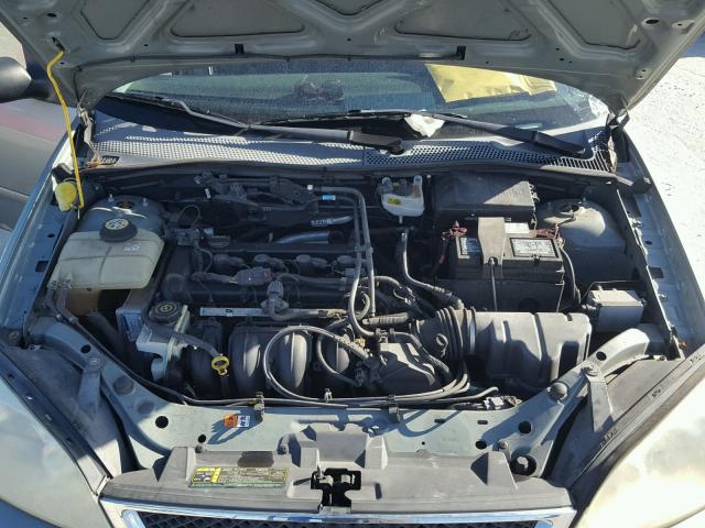 1FAFP37N36W209527 - 2006 FORD FOCUS ZX5 GREEN photo 7