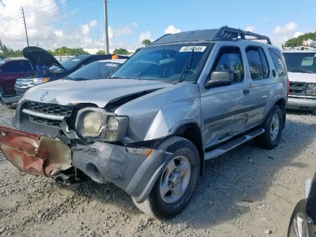 5N1ED28T53C697782 - 2003 NISSAN XTERRA XE SILVER photo 2