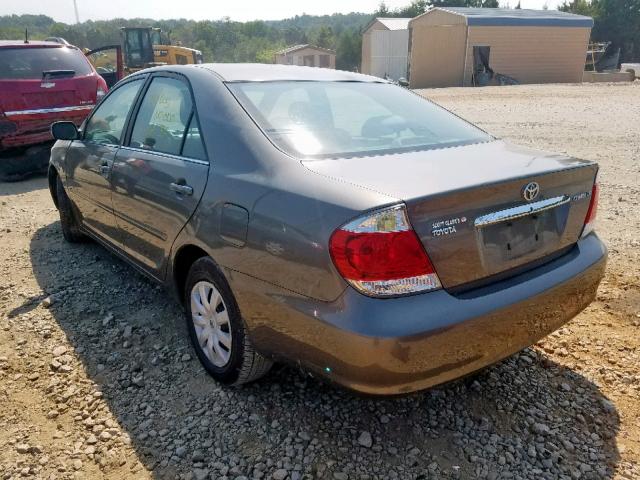4T1BE32K85U534188 - 2005 TOYOTA CAMRY LE GRAY photo 3