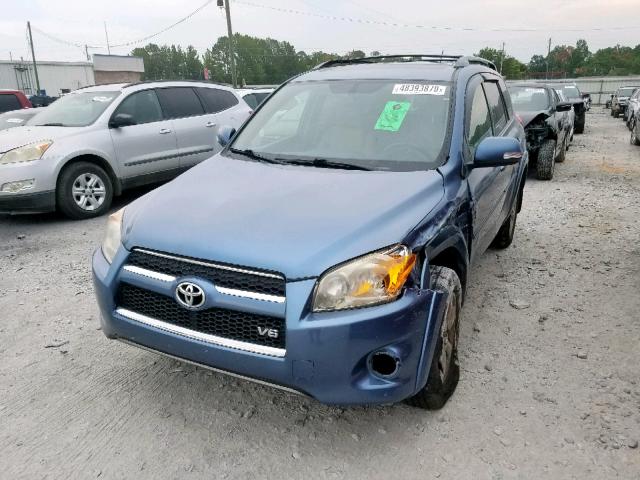 JTMBK31V99D007825 - 2009 TOYOTA RAV4 LIMIT BLUE photo 2