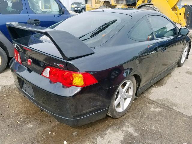 JH4DC53064S015077 - 2004 ACURA RSX TYPE-S BLACK photo 4