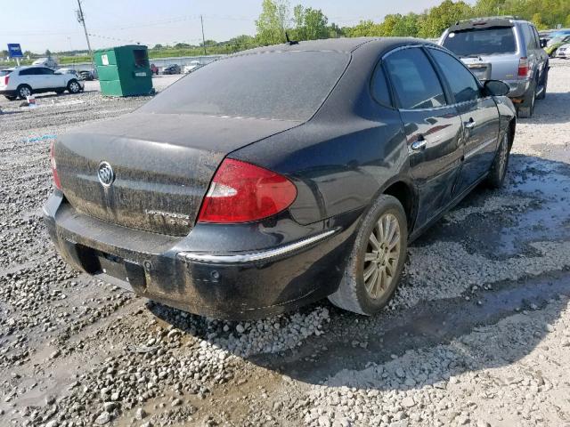 2G4WE587581137537 - 2008 BUICK LACROSSE C BLACK photo 4