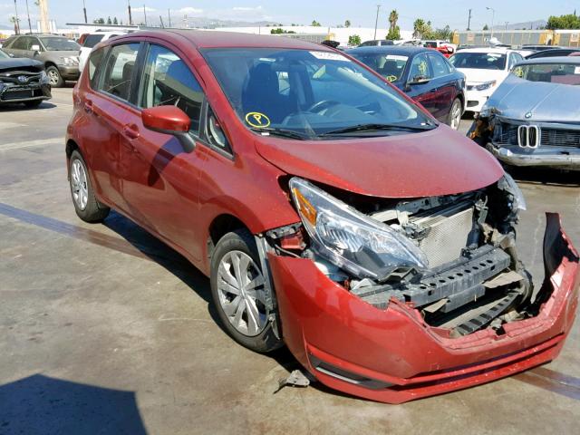 3N1CE2CP1HL364870 - 2017 NISSAN VERSA NOTE RED photo 1