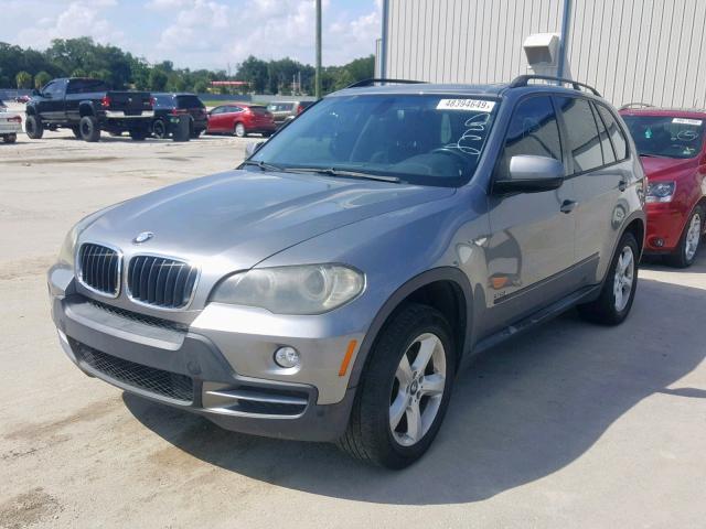 4USFE43587LY78417 - 2007 BMW X5 3.0I GRAY photo 2