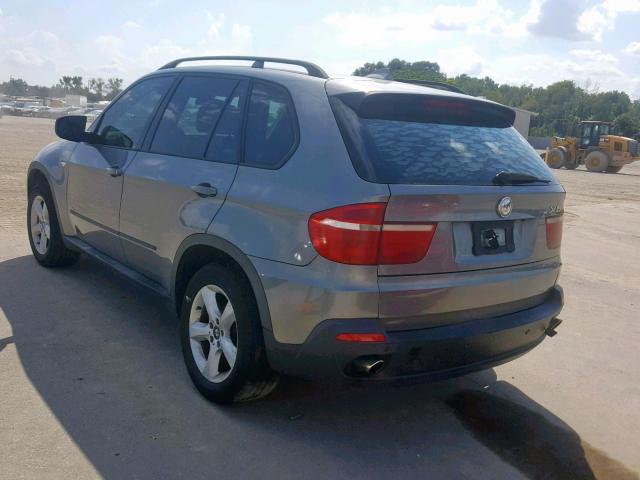 4USFE43587LY78417 - 2007 BMW X5 3.0I GRAY photo 3